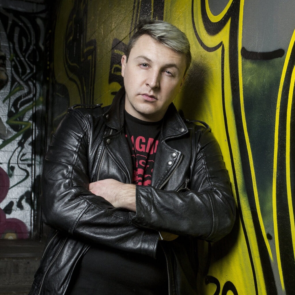 Russian punk singer Дмитрий (Дима) Соколов (Dmitry Sokolov)